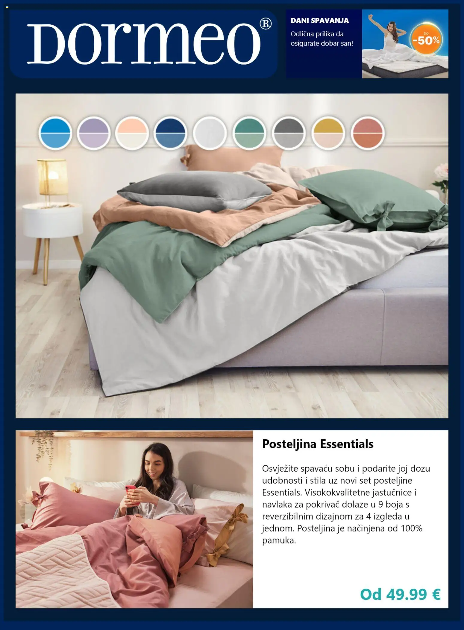 Dormeo Home katalog | vrijedi od 10.03.2026 | Stranica: 7 | Proizvodi: Pokrivač, Posteljina