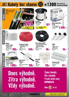HORNBACH leták - Elektroinstalace od 10.09.2025 | Strana: 3 | Produkty: Kabel, Trubka