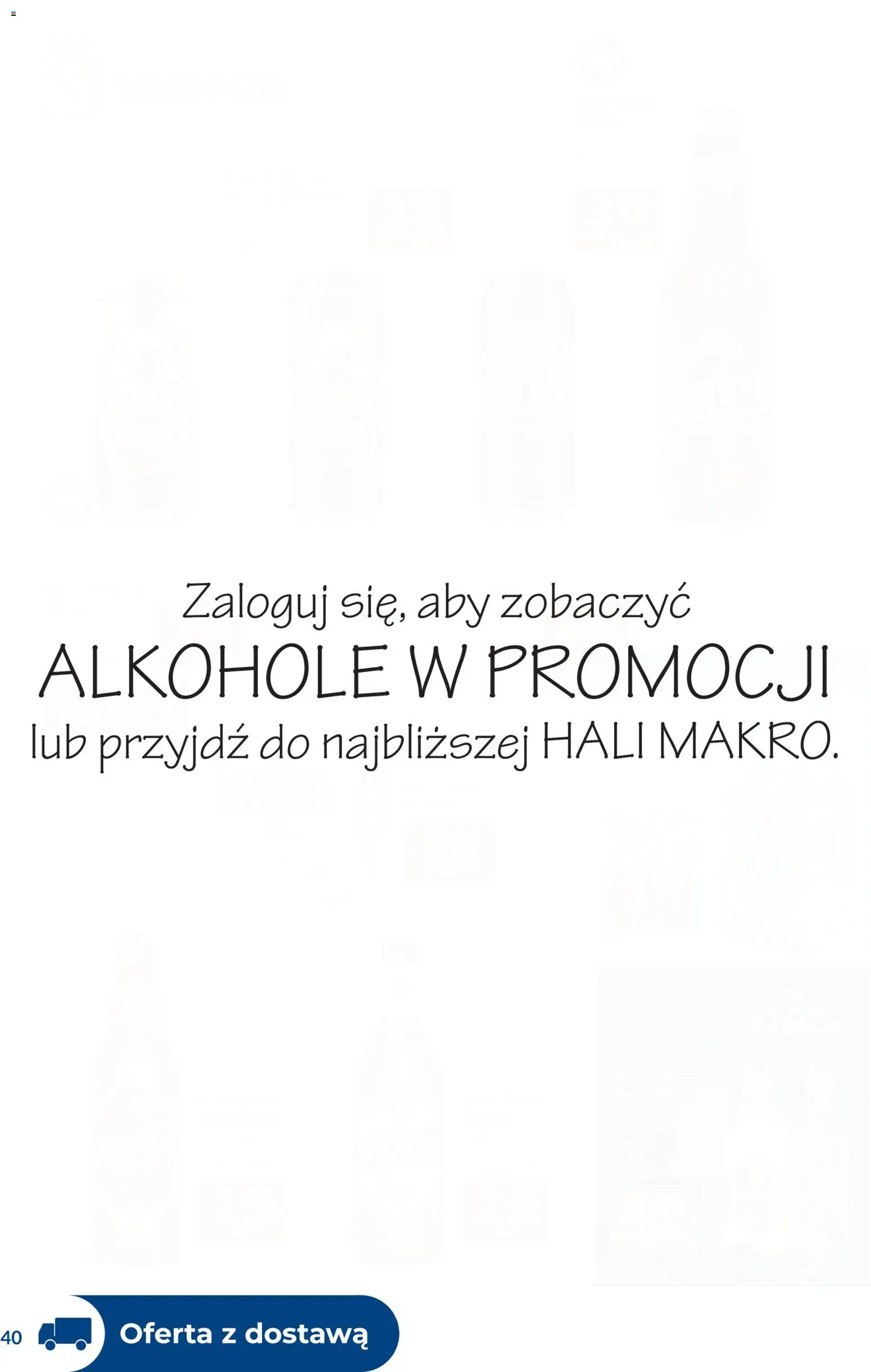 Makro Gazetka - Dystrybucja do sklepów od 09.12.2025 | Strona: 40 | Produkty: Buty, Piwo