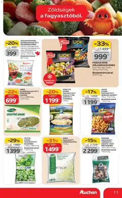 Auchan Akciós újság - amely érvényes a következő dátumtól: 05.02.2026 | Oldal: 11