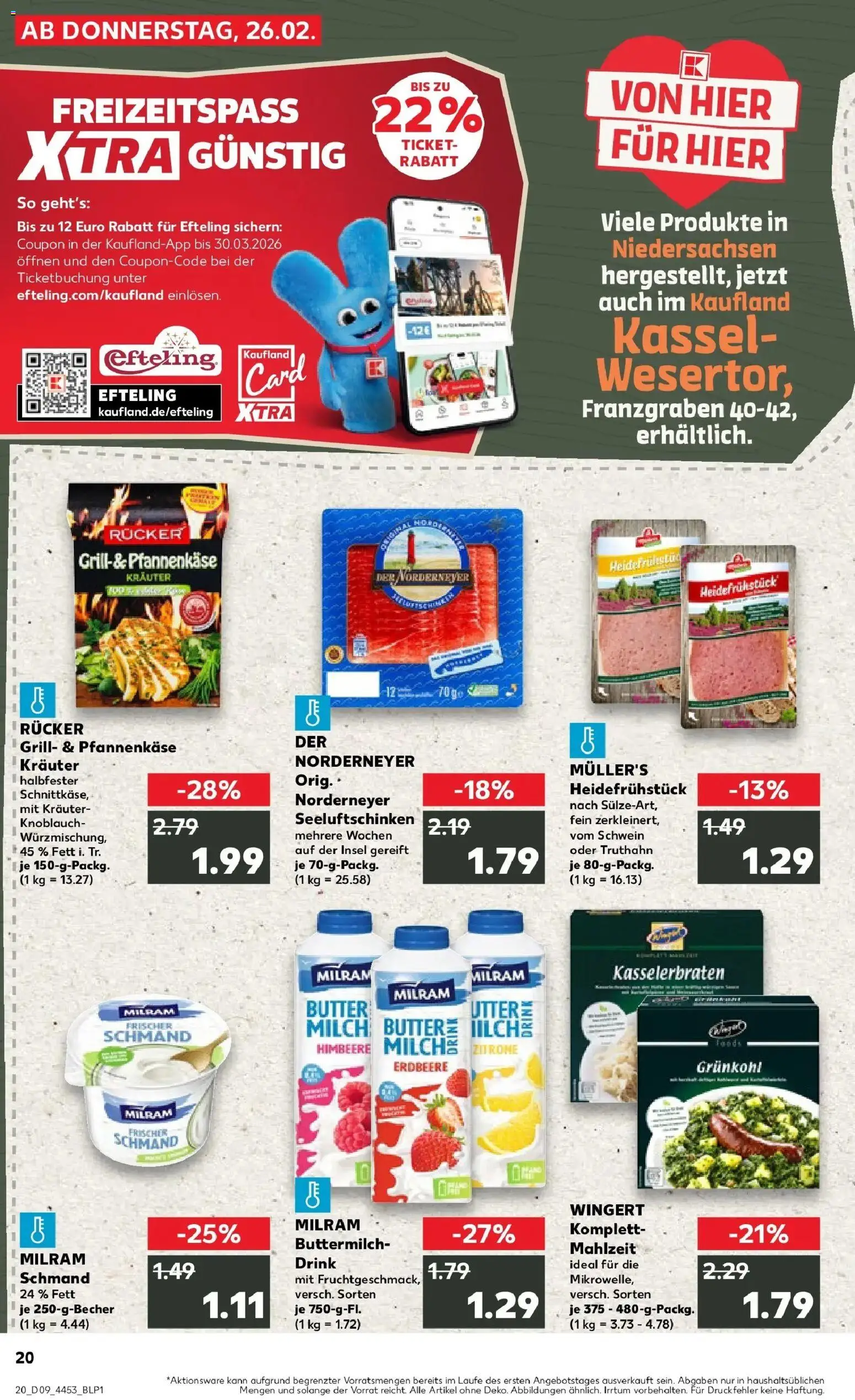 Kaufland prospekt Kassel	 – gültig ab 26.02.2026 | Seite: 20 | Produkte: Grill, Zitrone, Knoblauch, Himbeere