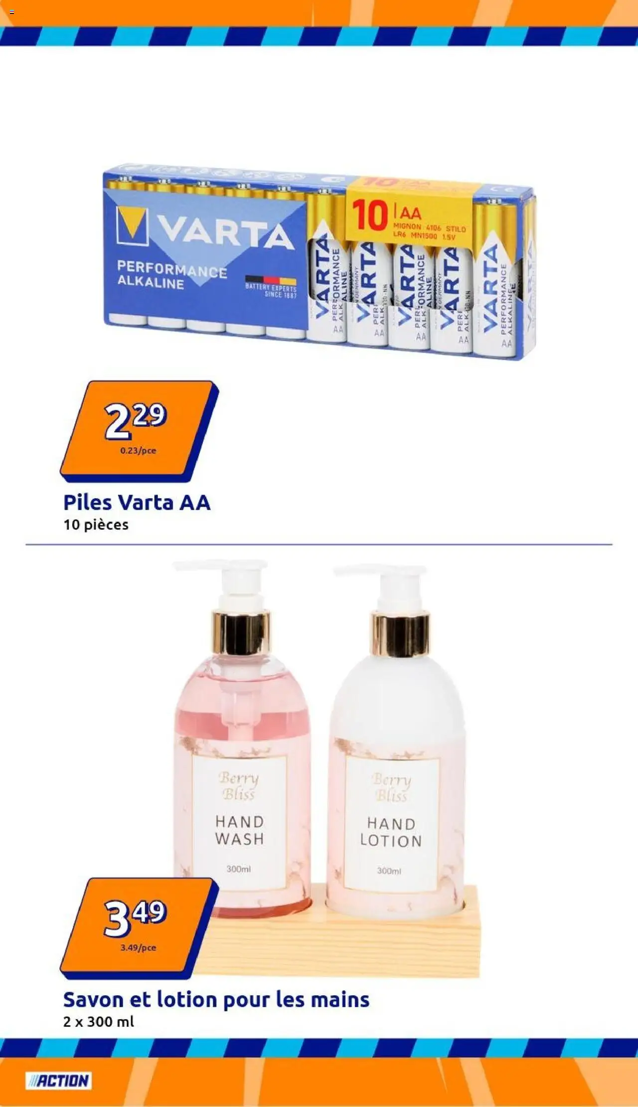  | Page: 16 | Produits: Savon, Piles