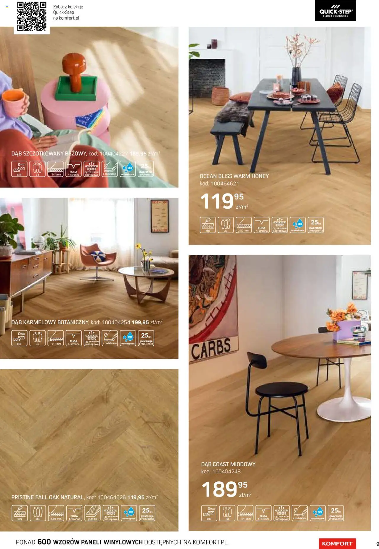 Komfort Gazetka - Katalog Podłogi I Drzwi od 26.06.2024 | Strona: 9