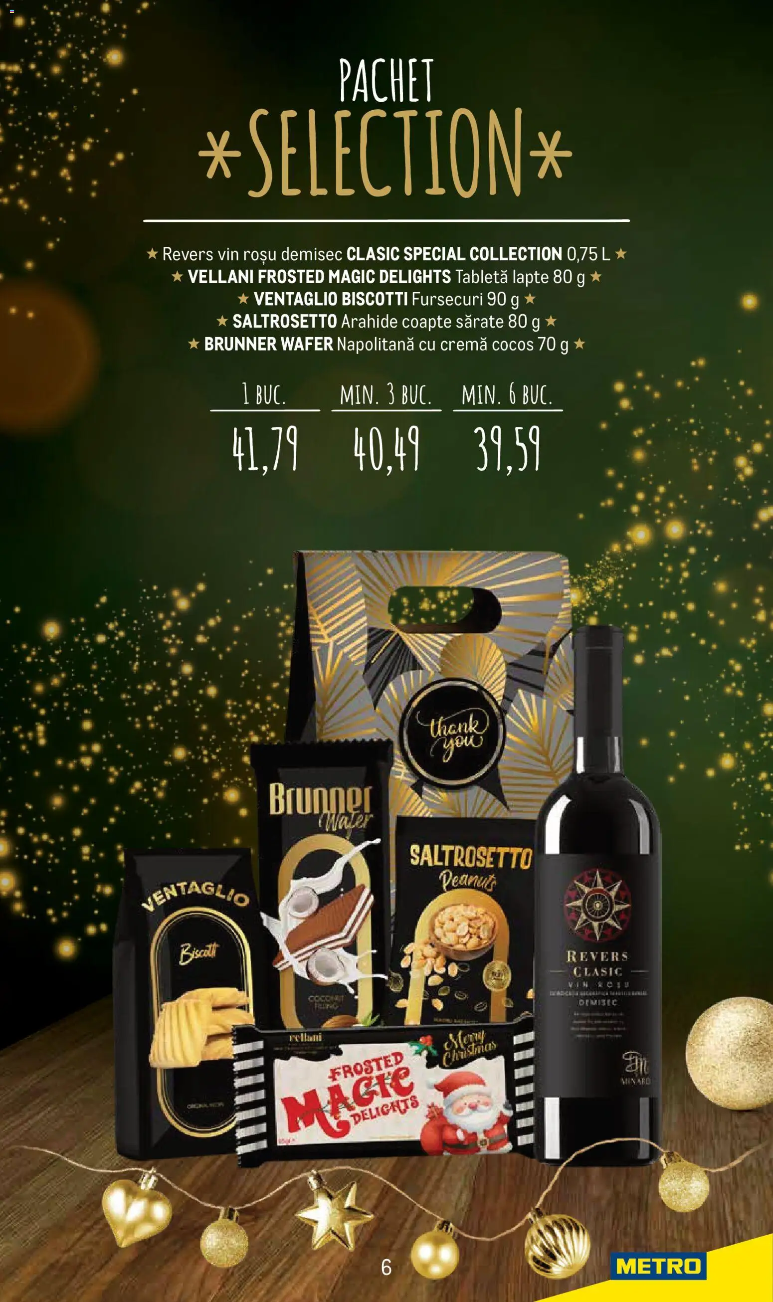Noul catalog Metro – valabil de la 24.11.2025 | Pagină: 6 | Produse: Tabletă, Arahide, Cremă, Vin
