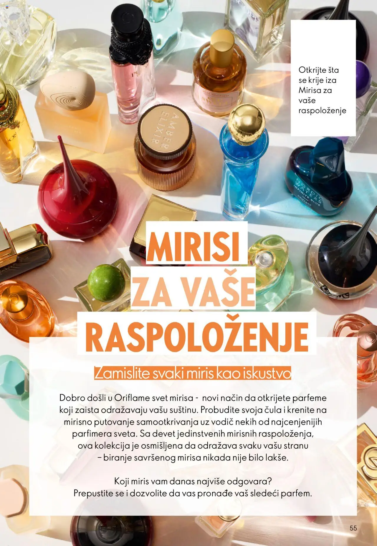 Oriflame katalog - važi od 08.10.2025 | Strana: 55 | Proizvode: Miris
