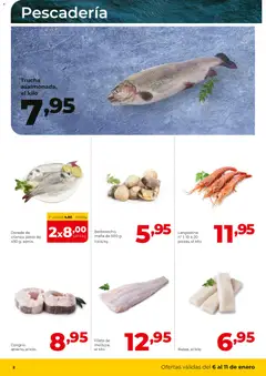Vista previa Alimerka folleto Asturias válido desde el 05.01.2026 | Página: 2 | Productos: Filete, Langostino