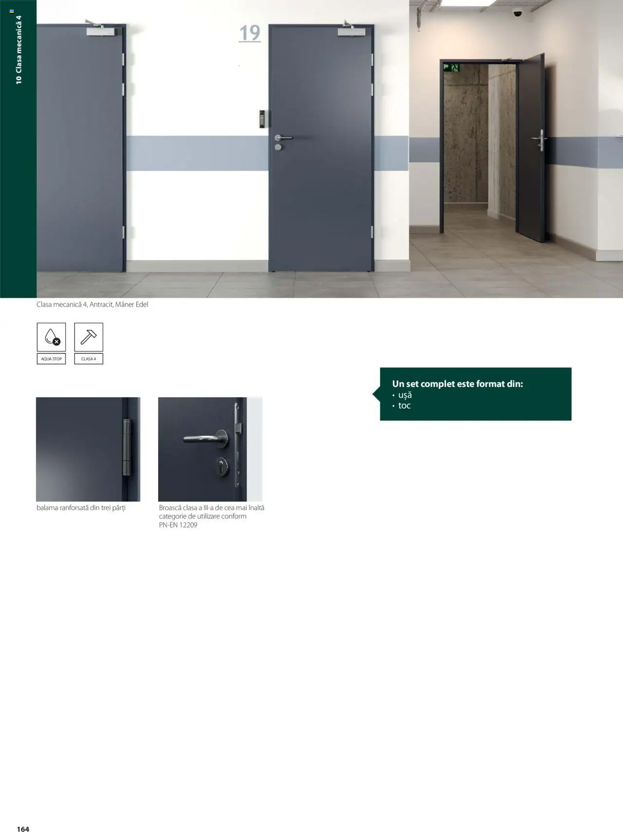 Catalog Proges – valabil de la 01.05.2025 | Pagină: 164 | Produse: Mâner, Ușă