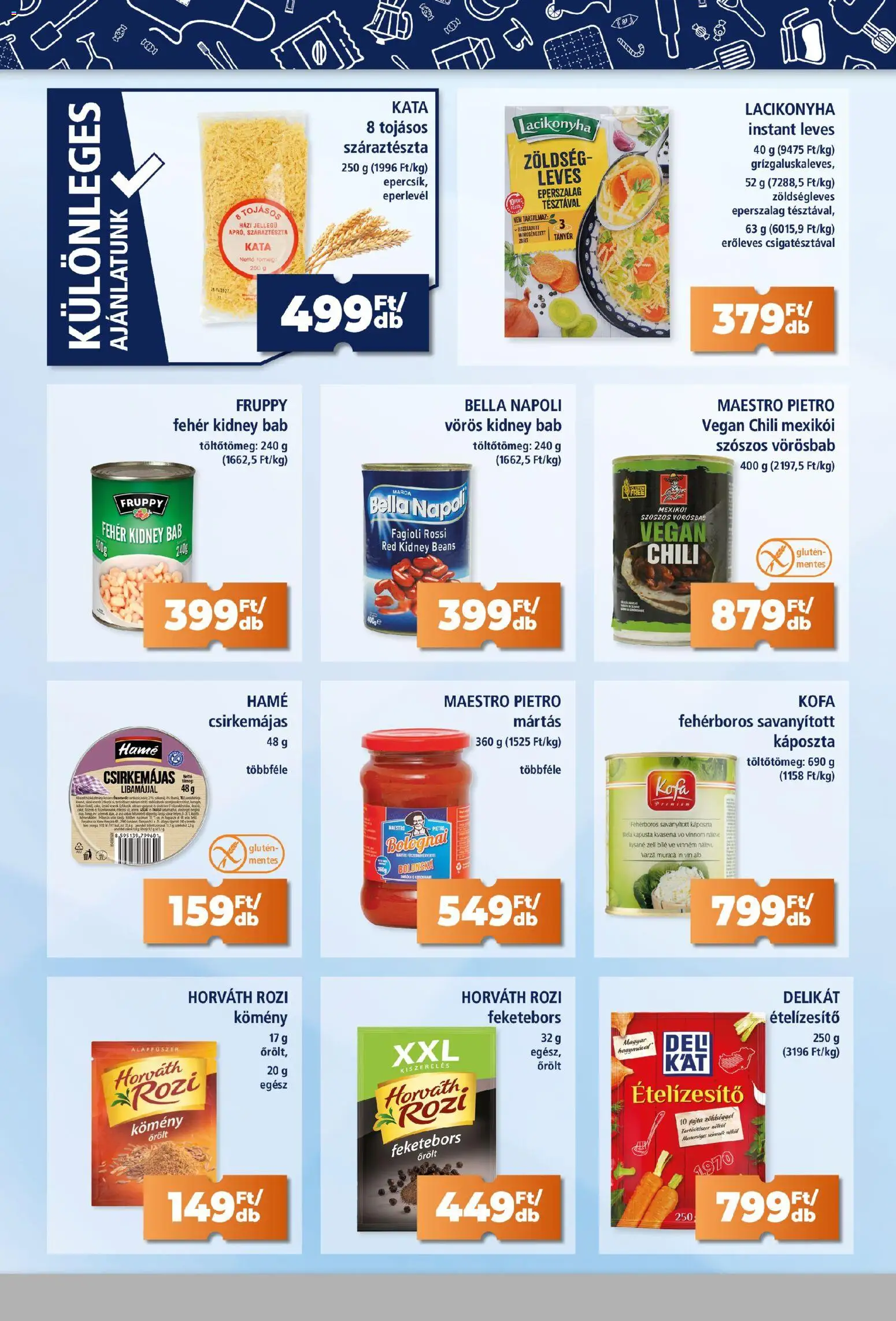 Goods Market akciós ujság - amely érvényes a következő dátumtól: 08.01.2026 | Oldal: 4 | Termékek: Chili, Zöldség, Vegán, Száraztészta