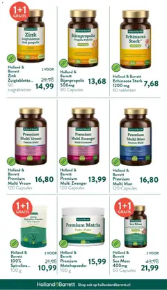 Holland & Barrett - Folder - Voorbeeld van een folder van Holland & Barrett, geldig van 23.02.2026 | Pagina: 21 | Producten: Thee, Poeder, Capsule, Zuigtabletten