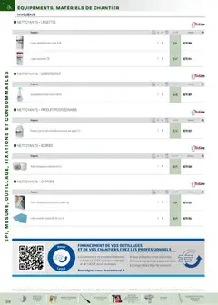 Rexel - Prévisualisation de Rexel EPI, mesure, outillage, fixations et consommables valide à partir de 01.09.2025 | Page: 109 | Produits: Coton, Parfum, Solvant, Lingette nettoyante