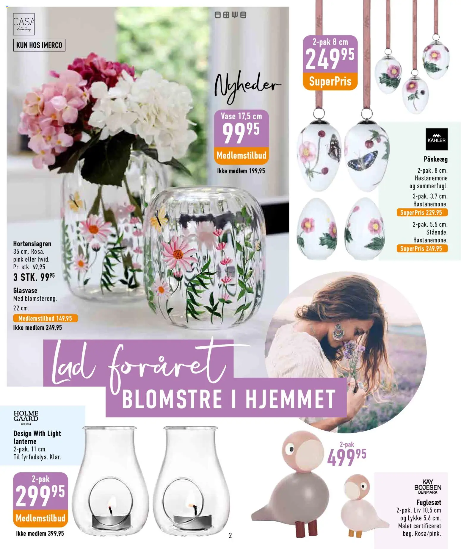 Imerco tilbudsavis – gyldig fra 27.03.2026 | Side: 2 | Produkter: Vase