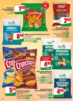 Pogląd oferty "Chipsy Crunchips, Chipsy Crunchips różne rodzaje." - ważna od 08.04.2026 | Strona: 48 | Produkty: Chipsy, Słonecznik, Krakersy, Orzeszki ziemne