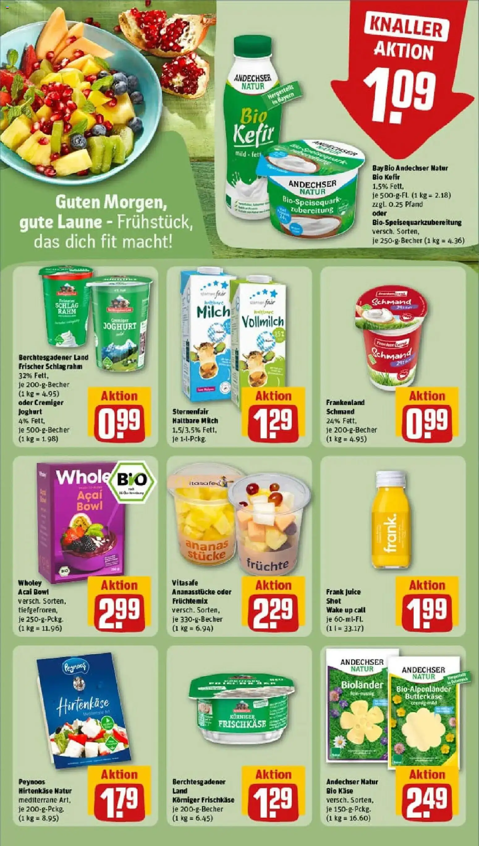 Rewe prospekt Herrieden	 – gültig ab 11.01.2026 | Seite: 20 | Produkte: Quark, Milch, Ananas, Frischkase