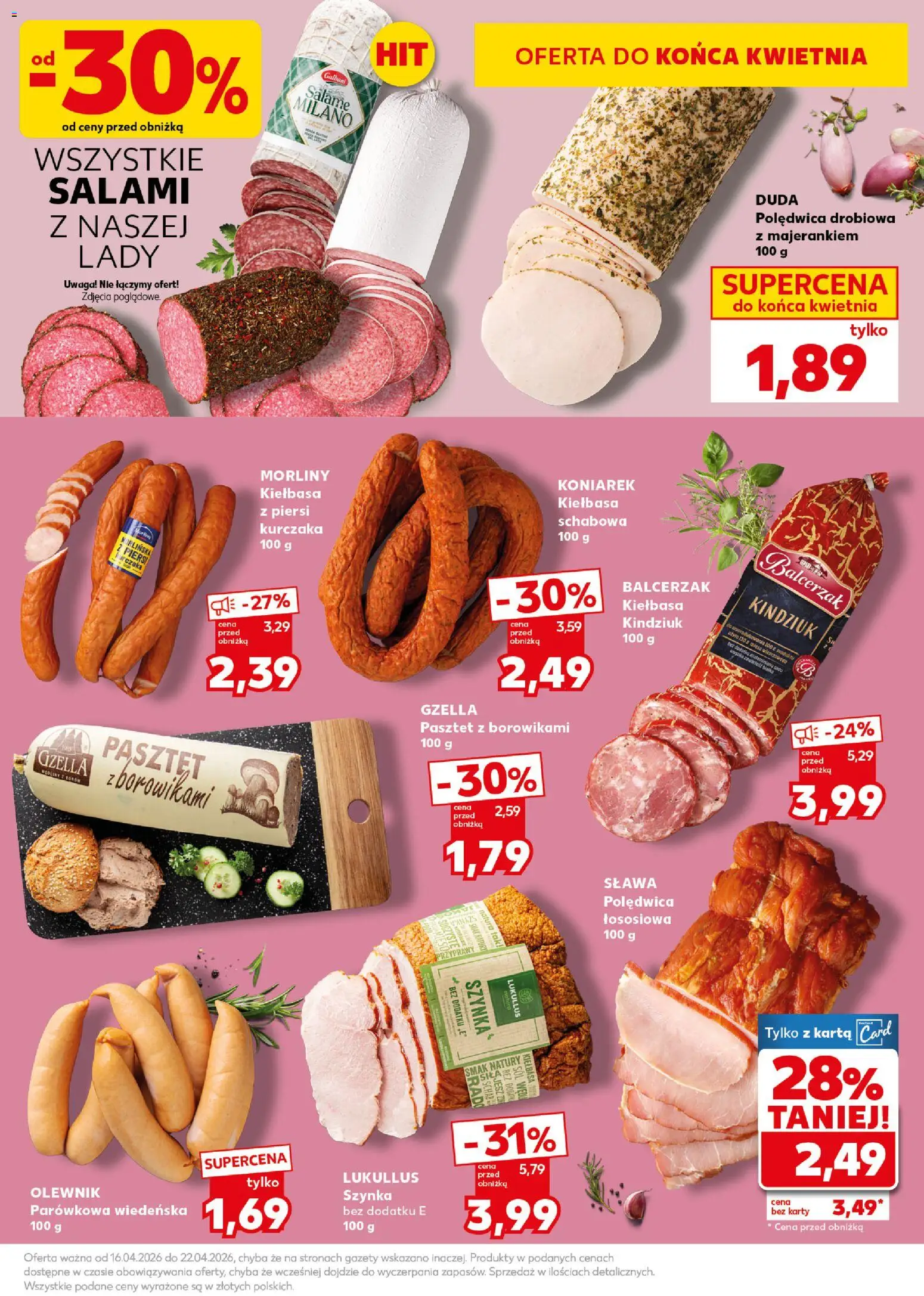 Kaufland Polsko leták - Mocny start od 20.04.2026 | Strana: 19
