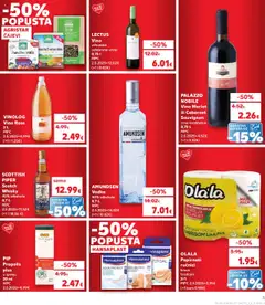 Kaufland katalog | vrijedi od 17.09.2025 | Stranica: 5 | Proizvodi: Šumsko voće, Whisky, Papirnati ručnici, Vodka