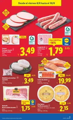 Lidl catálogo MAD │ válido desde el 04.08.2025 | Página: 23 | Productos: Medallones, Cerdo, Παγωμένο τσάι, Filete