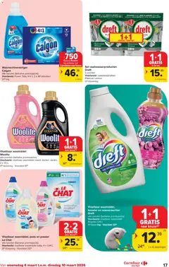 Carrefour market folder week 10 - Voorbeeld van een folder van Carrefour market, geldig van 04.03.2026 | Pagina: 17 | Producten: Poeder, Wasmiddel, Wasverzachter