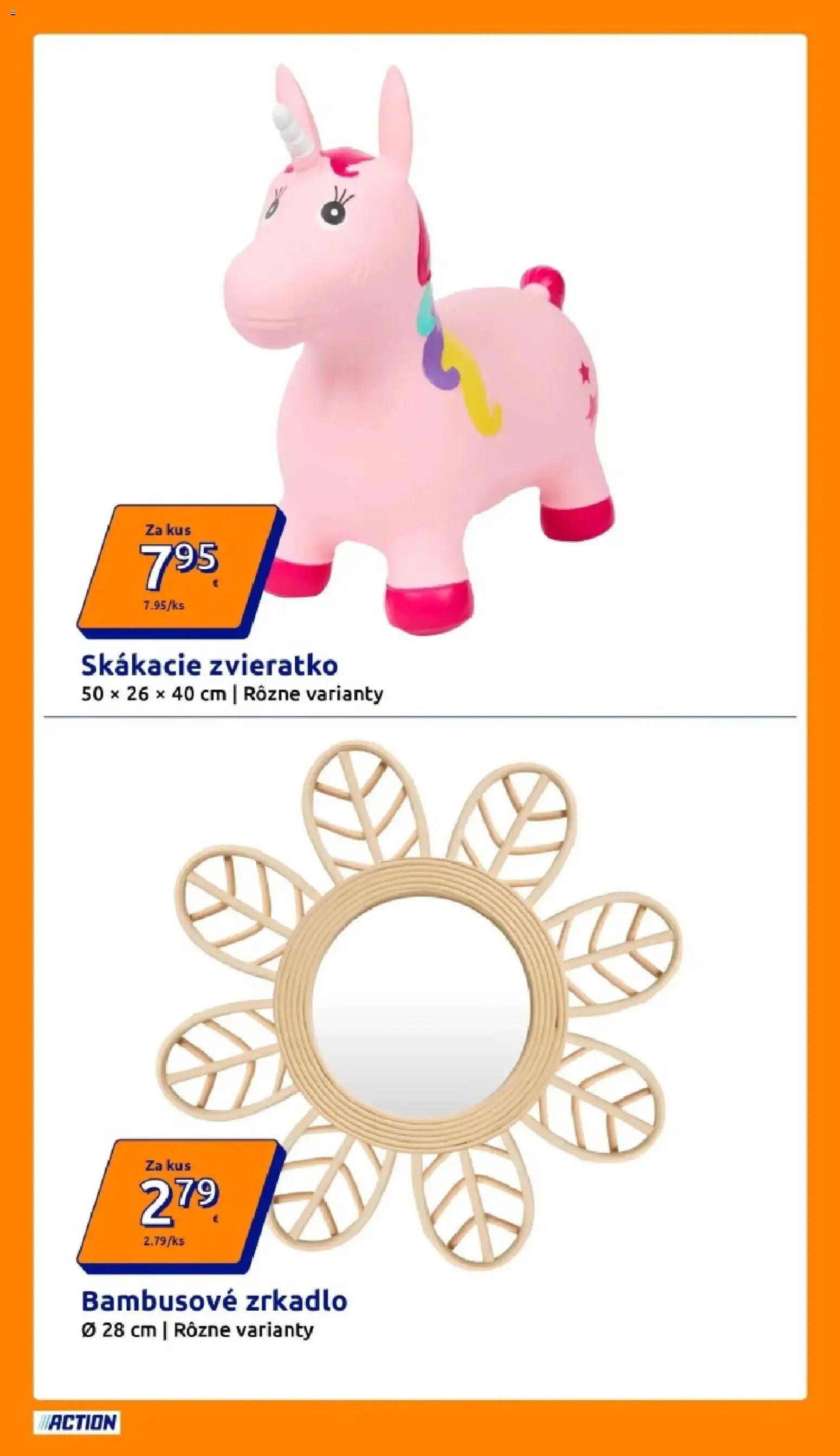 Nové Action akcie – leták je platný od 18.03.2026 | Strana: 24 | Produkty: Zrkadlo