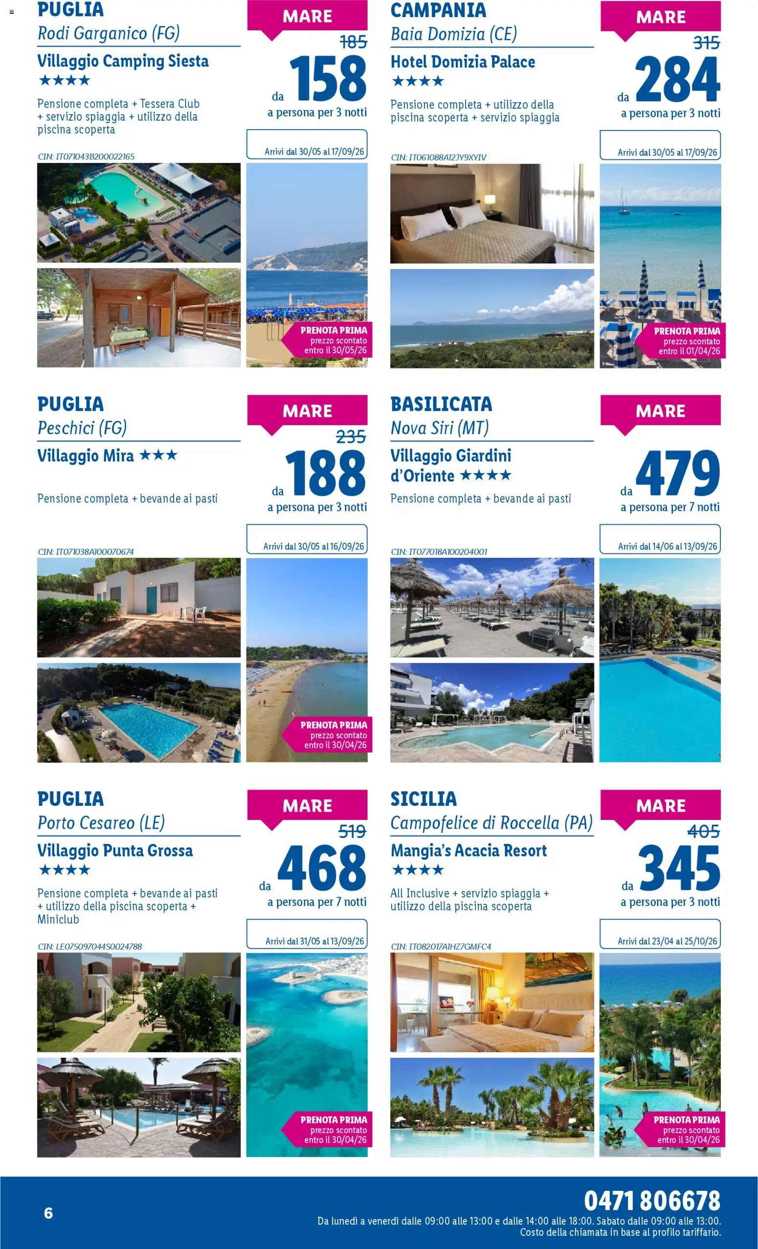 Volantino Lidl del 01.03.2026 | Pagina: 6 | Prodotti: Piscina