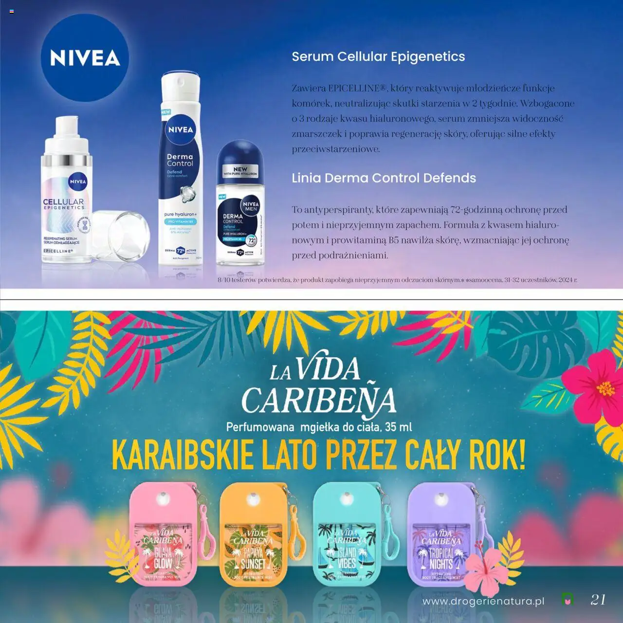 Drogerie Natura Gazetka - Jesienne Inspiracje od 01.10.2025 | Strona: 21 | Produkty: Body