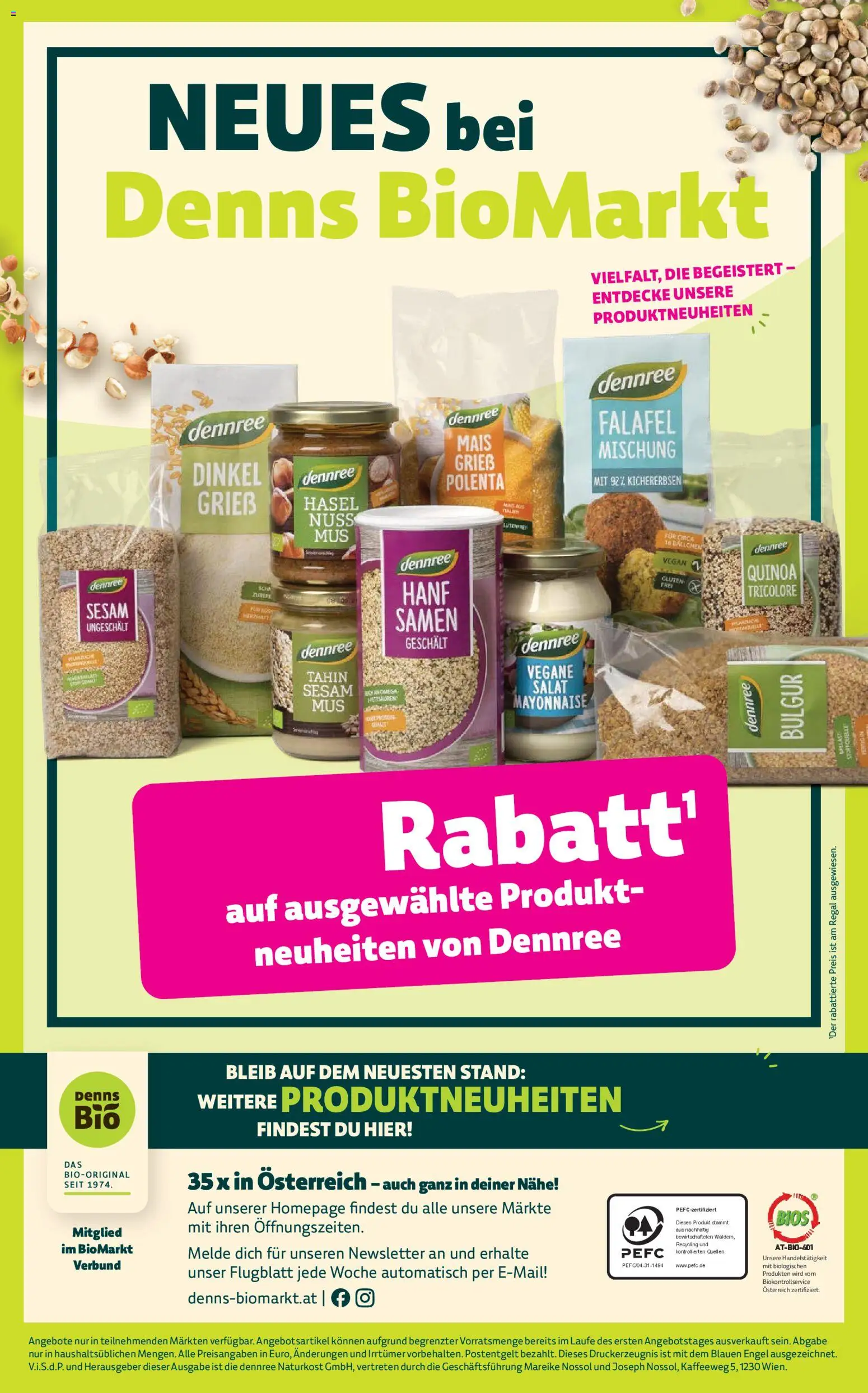 Denns BioMarkt Angebote gültig ab 22.04.2026 | Seite: 18 | Produkte: Salat, Mayonnaise, Matériel de rangement Fitness, Regal