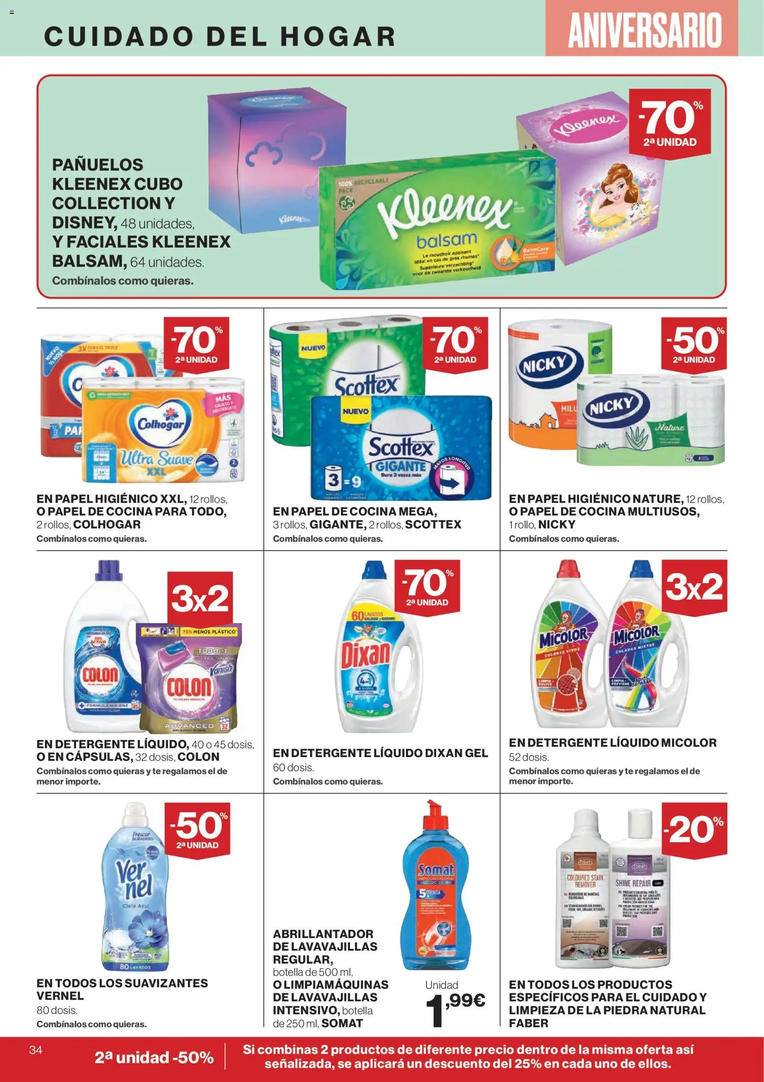 Hipercor catálogo │ válido desde el 23.10.2025 | Página: 47 | Productos: Papel higienico, Té, Detergente líquido, Cocina