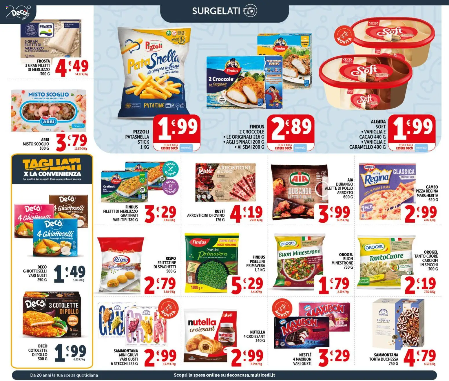 Volantino Decò del 21.04.2026 | Pagina: 16 | Prodotti: Arrosto, Pollo, Merluzzo, The