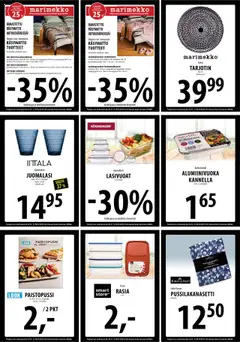 Tuuri-mainoslehti voimassa 24.09.2025 alkaen | Sivu: 8 | Tuotteet: Muki, Tarjotin, Lautanen, Huopa