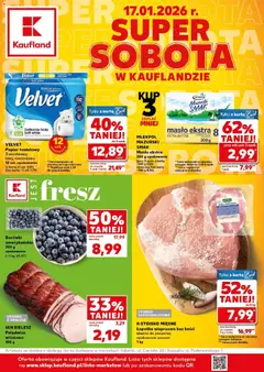 Pogląd oferty "Kaufland gazetka - Super Sobota" - ważna od 17.01.2026