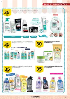 Continente - Verão Sublime │ válido de 08.07.2025 | Página: 7 | Produtos: Agua, Maquilhagem, Base, Creme