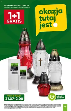 Stokrotka Gazetka od 31.07.2025 | Strona: 35 | Produkty: Stokrotka, Znicze