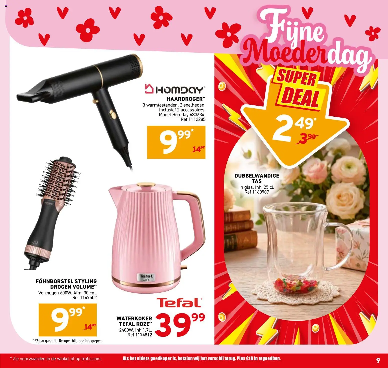 {H1} | Pagina: 9 | Producten: Waterkoker, Haardroger