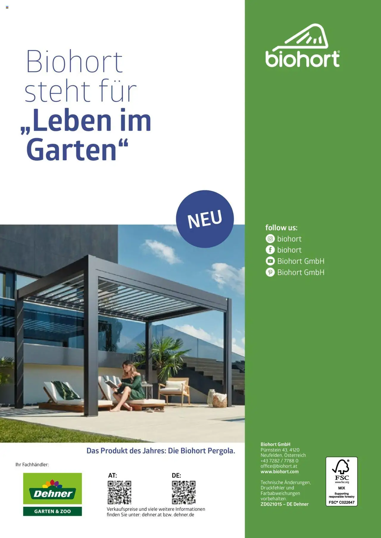 Dehner Biohort – Metall für Garten & Terrasse gültig ab 30.12.2024 | Seite: 104