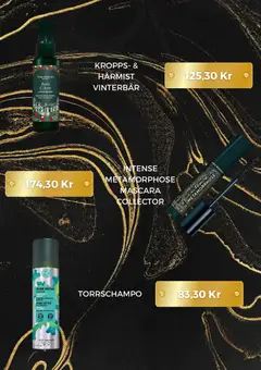 Intense Métamorphose Mascara Collector, Intense Métamorphose Mascara Collector - Förhandsvisning av reklamblad från butik Yves Rocher aktuell från 05.01.2026 | Sida: 7 | Produkter: Mascara, Torrschampo