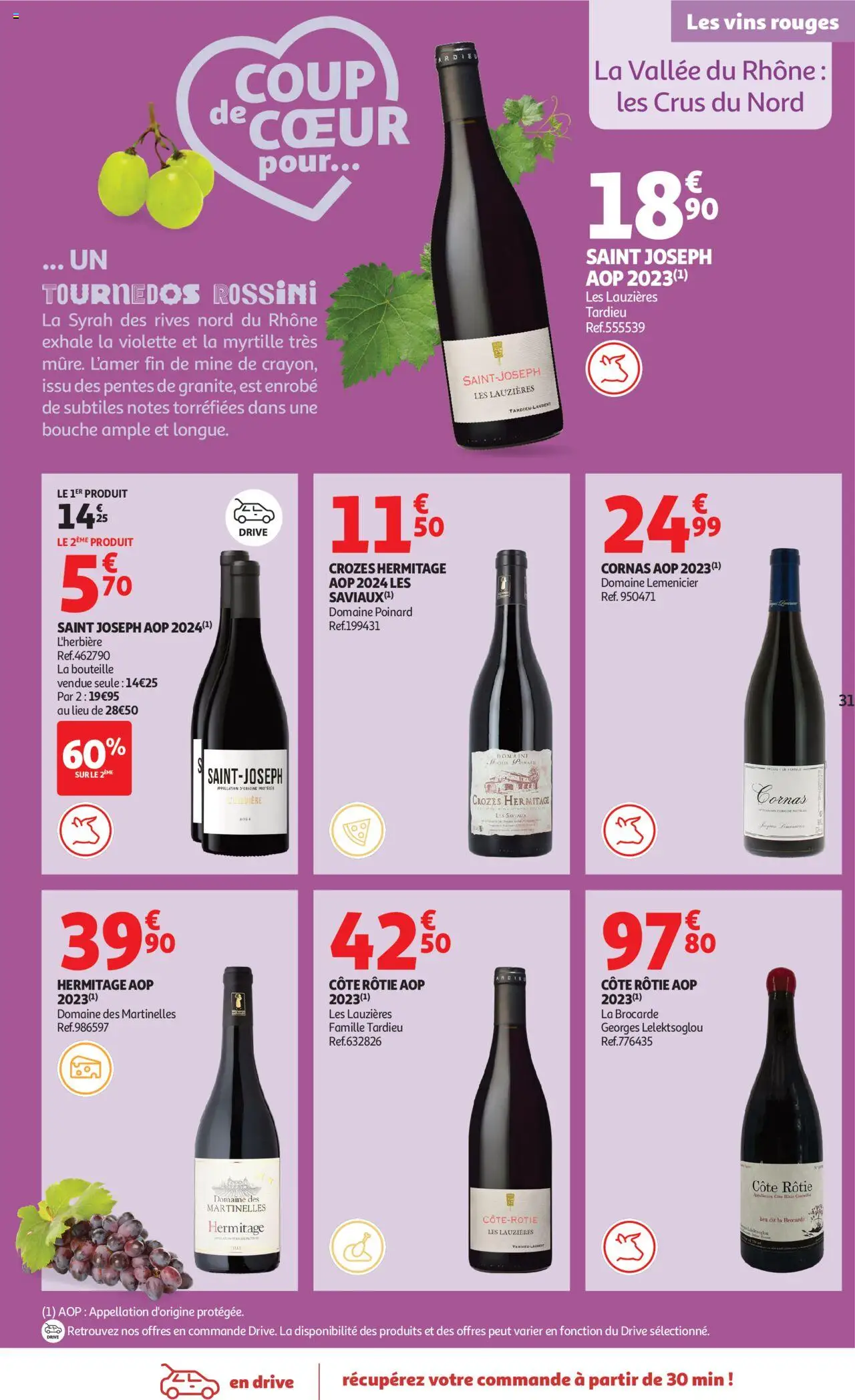 {H1} | Page: 31 | Produits: Tournedos
