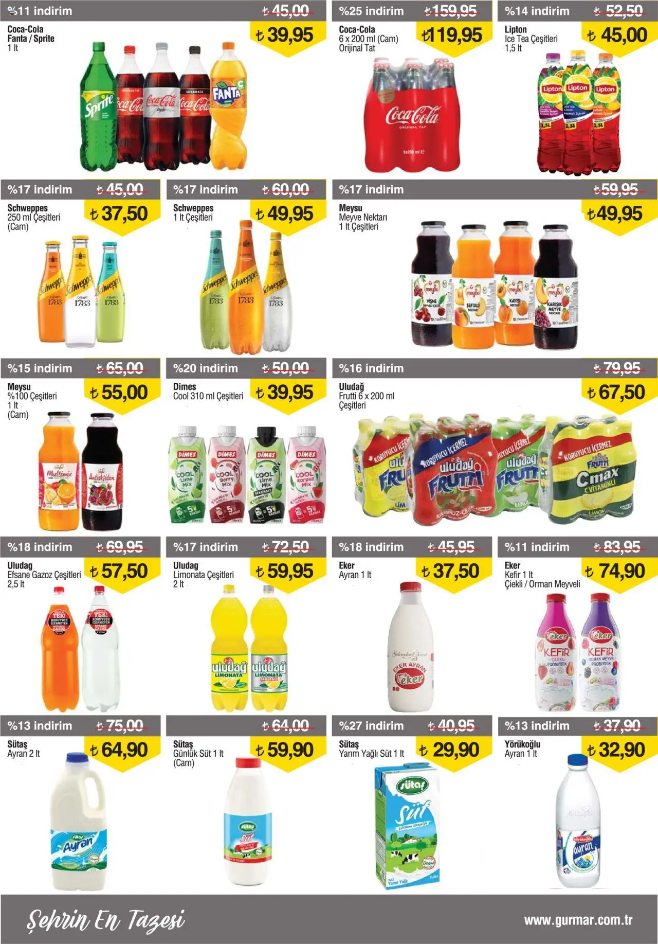 Gürmar Katalog - 01.06.2025 tarihinden itibaren geçerlidir | Sayfa: 9 | Ürünler: Elma, Meyve, Şeftali, Ice tea