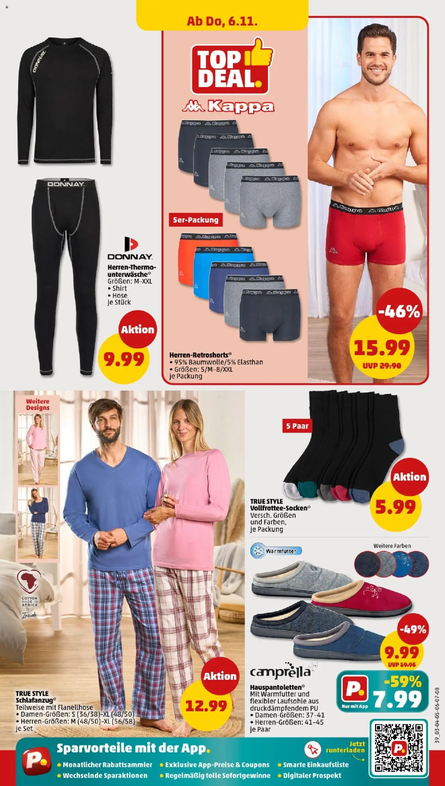 Penny - Bayern  – gültig ab 03.11.2025 | Seite: 41 | Produkte: Shirt, Hose, Unterwäsche