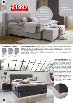 Segmüller Musterring  ab 03.11.2025 gültig | Seite: 18 | Produkte: Bett, Boxspringbett, Liege