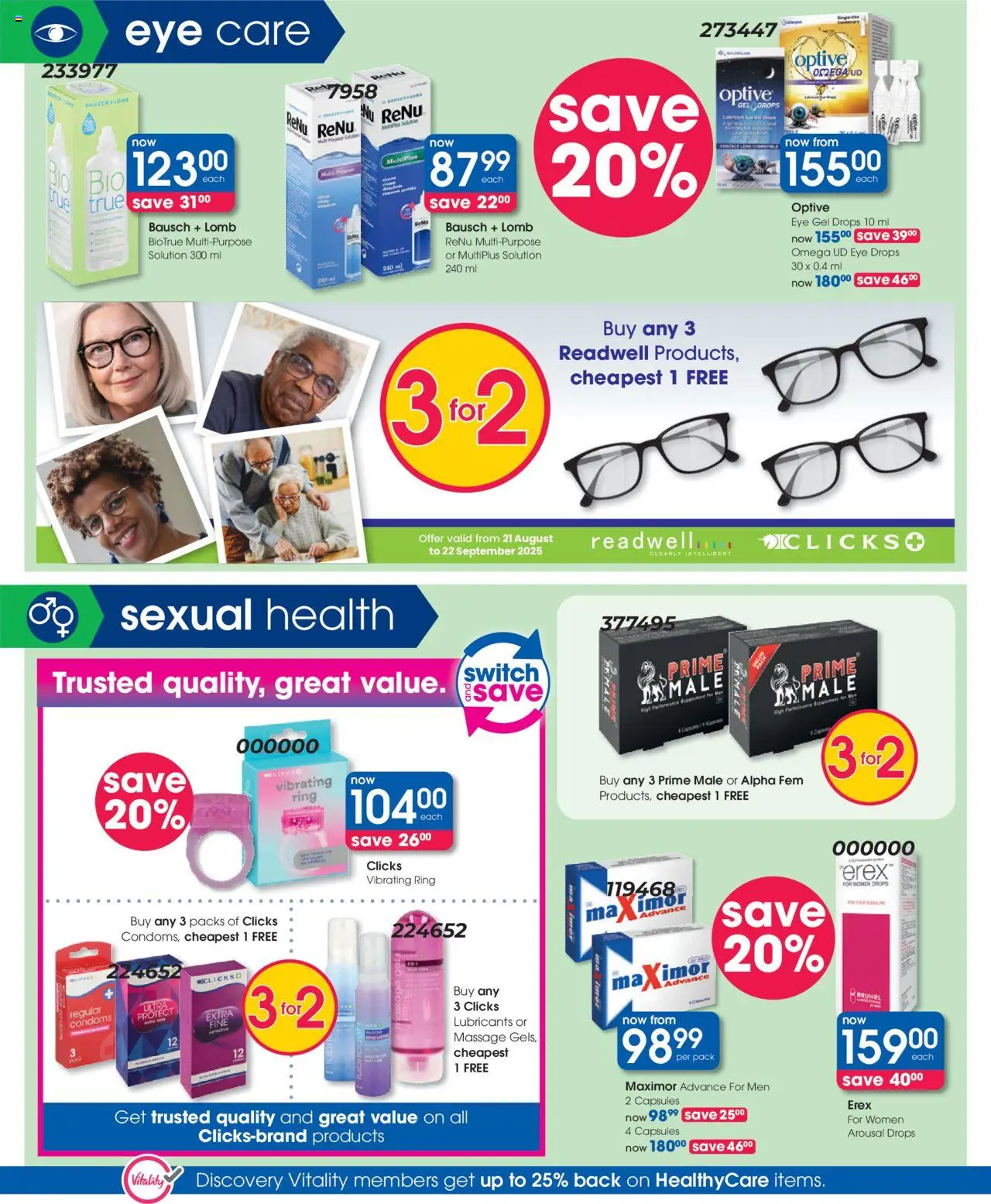 Clicks Specials │ valid from 21.08.2025 | Page: 24 | Products: Switch