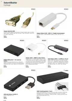 Office Depot - Kontorskatalog 2024   - Förhandsvisning av reklamblad från butik Office Depot aktuell från 15.02.2024 | Sida: 514 | Produkter: Adapter, USB