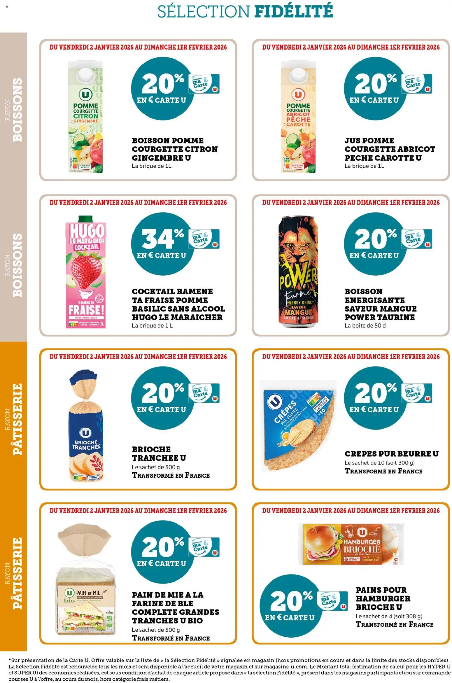 {H1} | Page: 14 | Produits: Alcool, Farine de ble, Mangue, Pomme