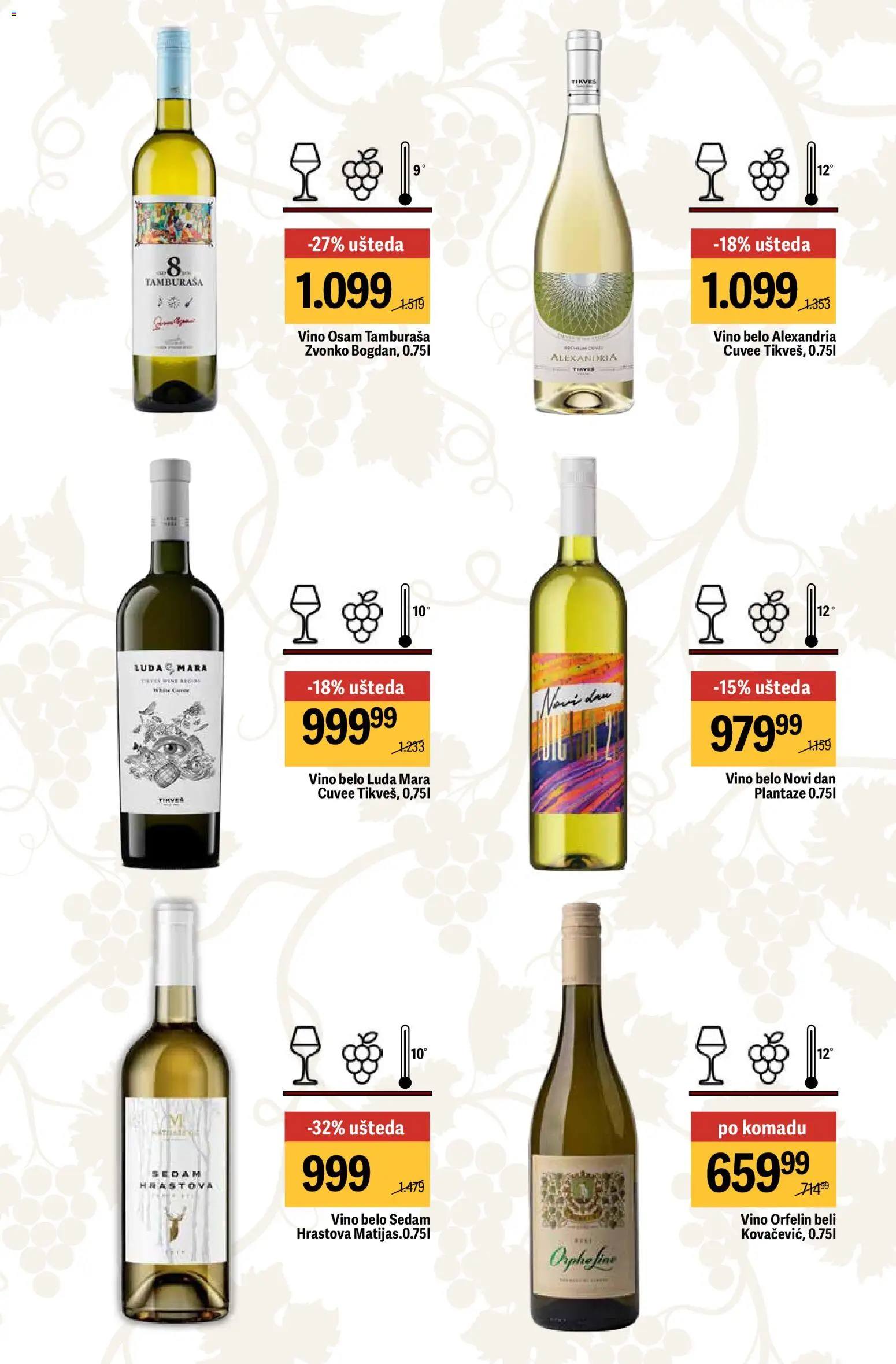 Mega Maxi katalog - važi od 02.04.2026 | Strana: 27 | Proizvode: Vino