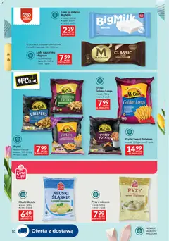 Pogląd oferty "Makro gazetka - Dystrybucja do sklepów" - ważna od 17.03.2026 | Strona: 10 | Produkty: Kluski śląskie, Big Milk, Frytki, Lody