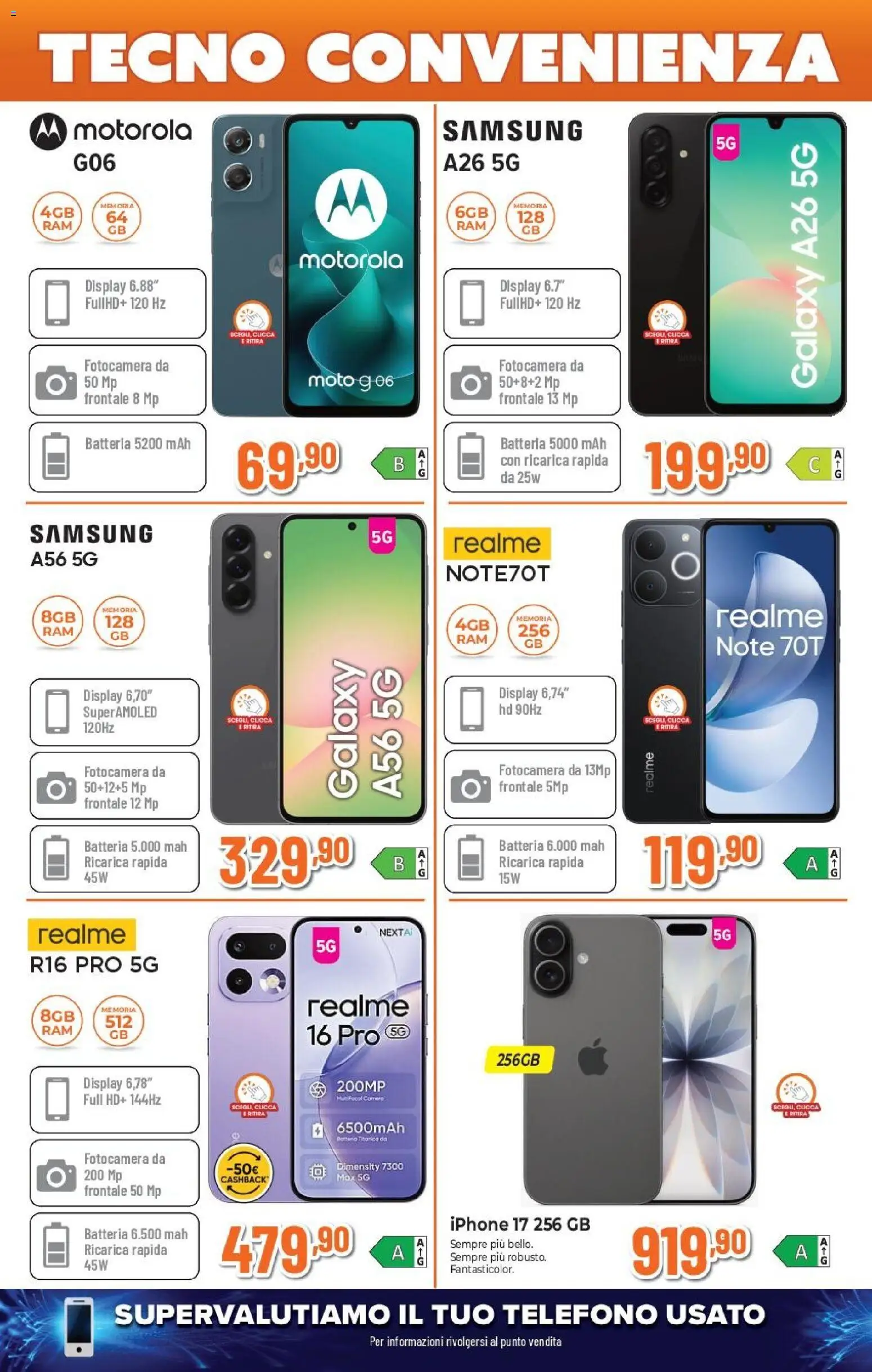 Volantino Expert del 26.03.2026 | Pagina: 2 | Prodotti: Iphone, Fotocamera, Batteria, Samsung