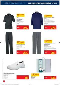 METRO - Prévisualisation de METRO Prix Incroyables CHR valide à partir de 26.03.2026 | Page: 30 | Produits: Ceinture, Stylo, Nappe, Pantalon