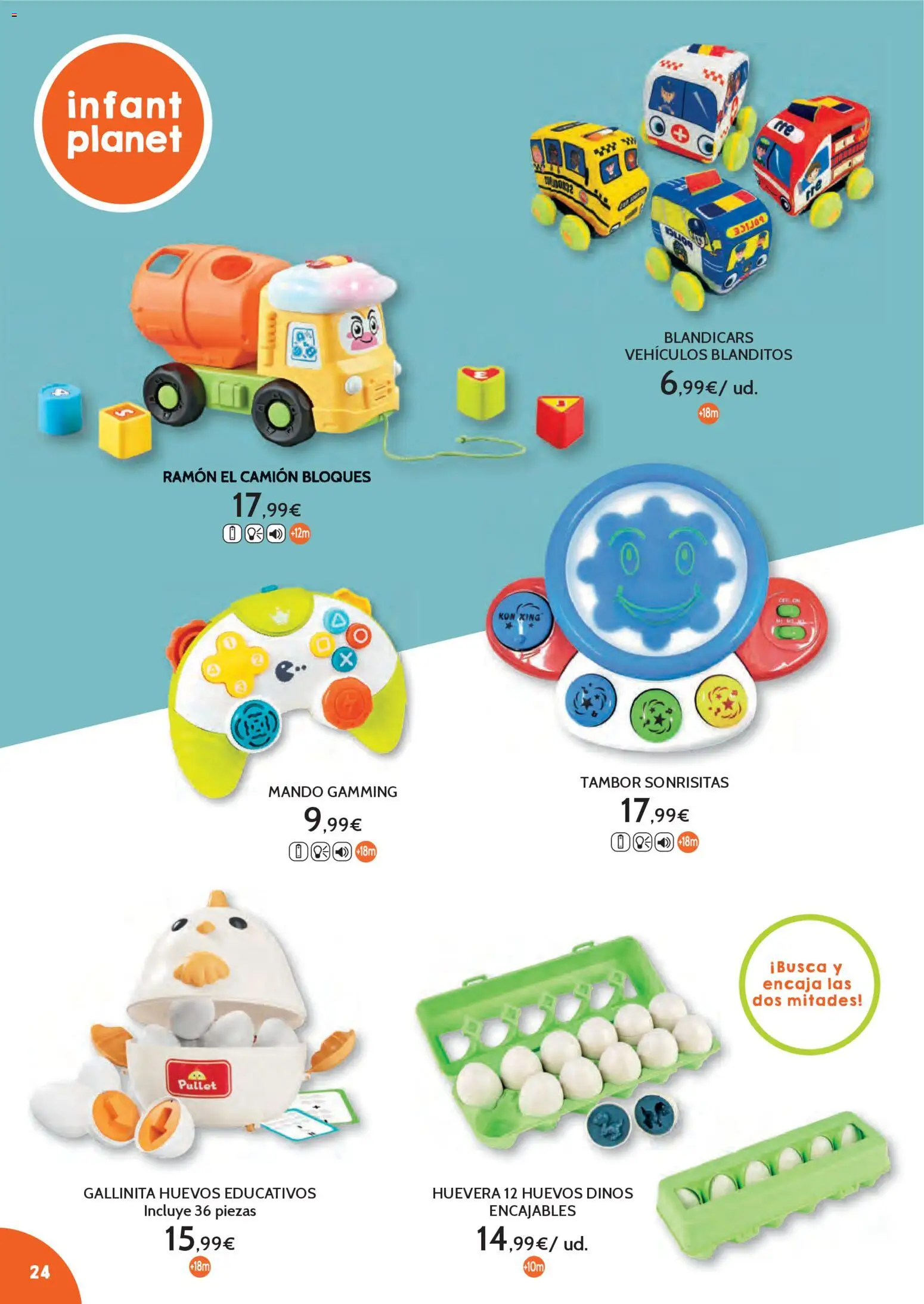 Toy Planet - Catálogo Juguetes Navidad │ válido desde el 03.11.2025 | Página: 24 | Productos: Huevos