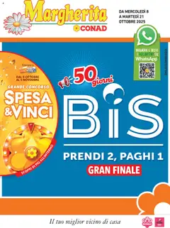 Anteprima del volantino Conad Margherita Lombardia catalogo valido a partire dal 08.10.2025