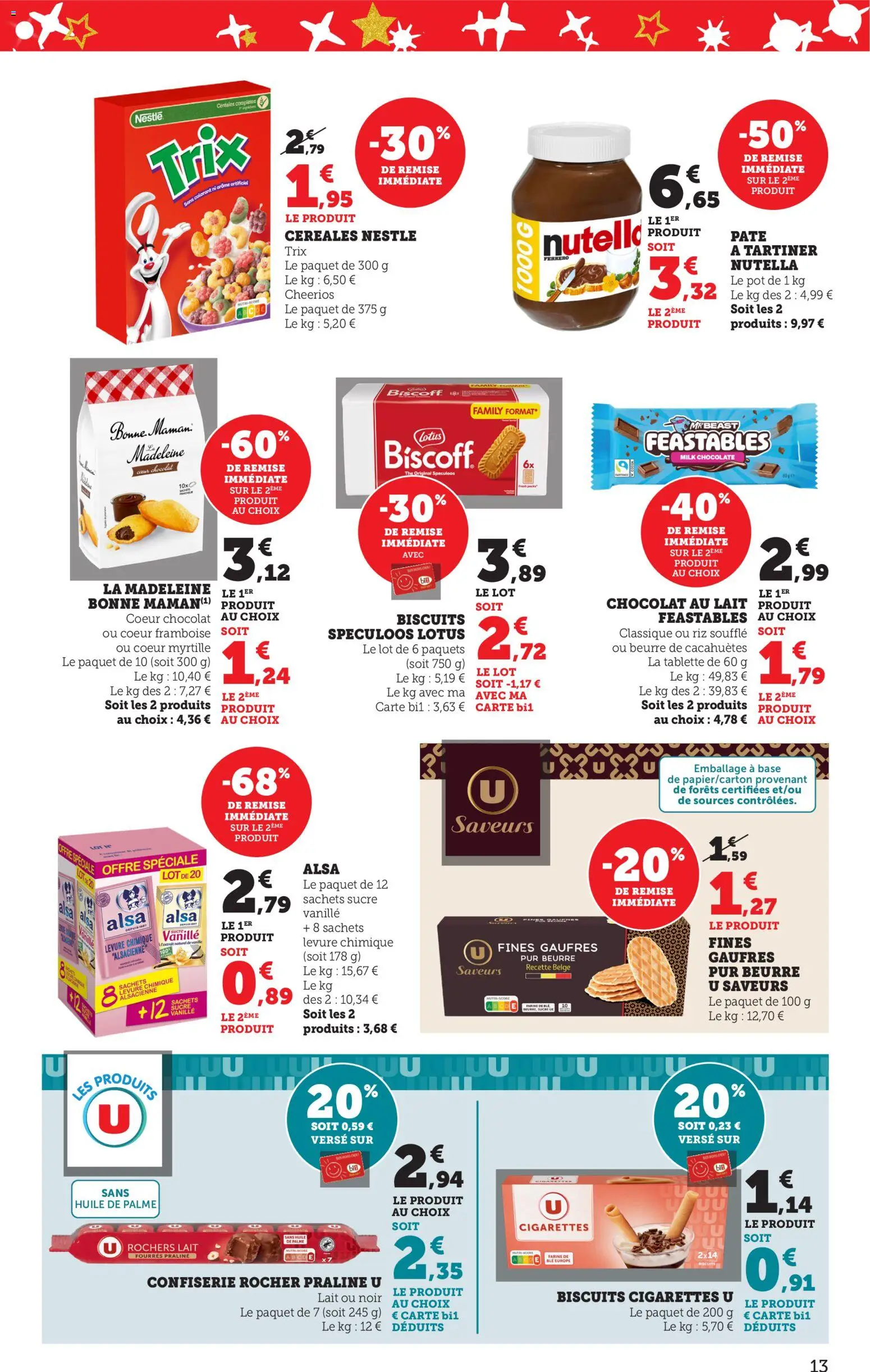 {H1} | Page: 14 | Produits: Base, Farine, Spéculoos, Céréales