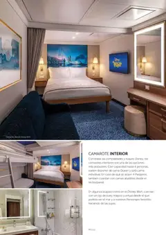 Vista previa Viajes El Corte Inglés Disney Cruise Line válido desde el 07.04.2026 | Página: 20 | Productos: Sofá cama, Cama, Sofá