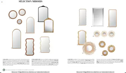 Maisons du Monde - Prévisualisation de Maisons du Monde catalogue valide à partir de 16.02.2026 | Page: 67 | Produits: Miroir